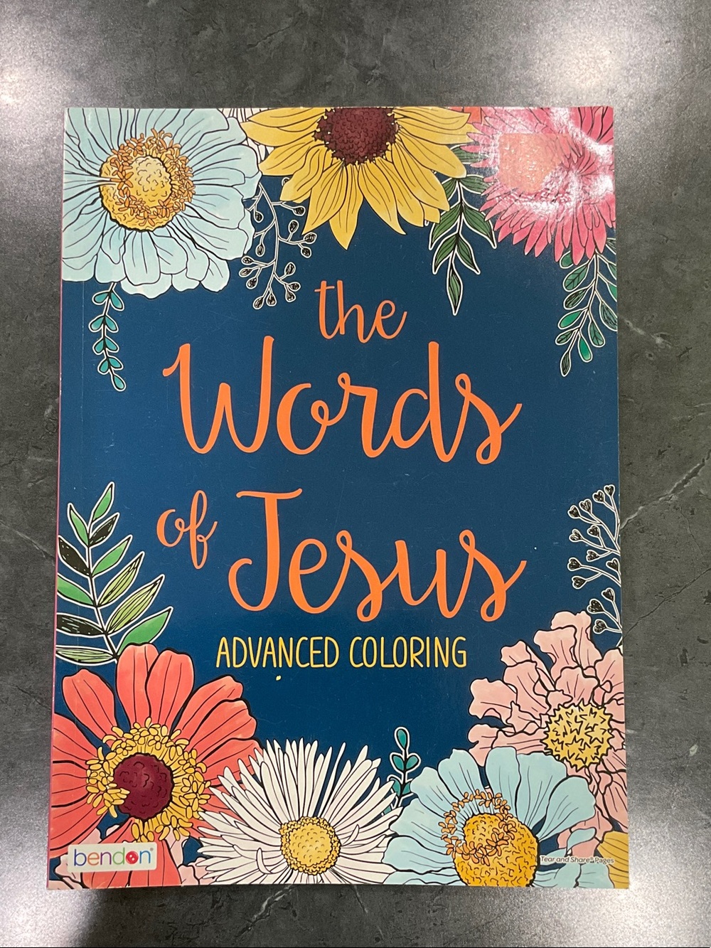 The Words of Jesus Advanced Coloring Book